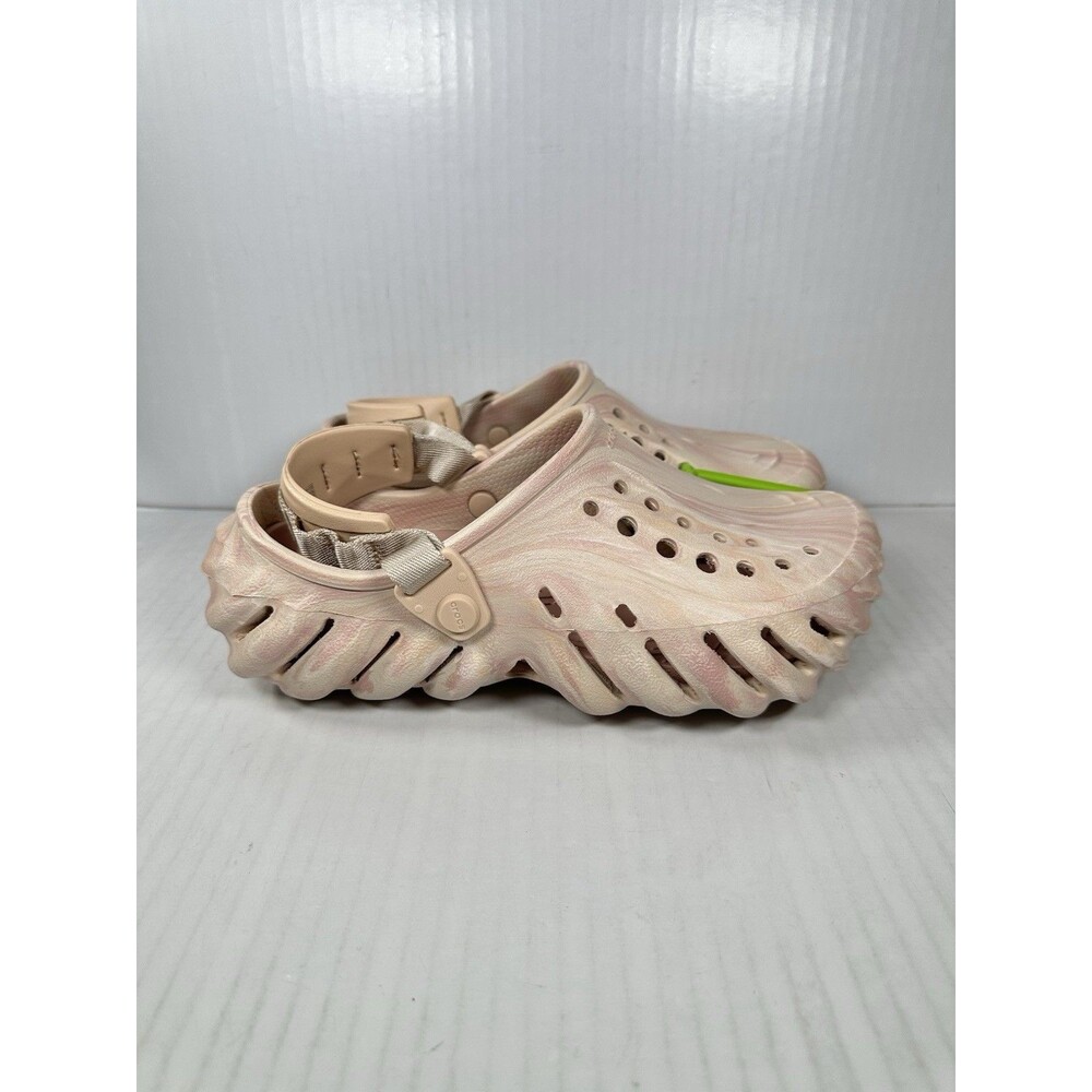 Crocs Echo Marble Clogs Mens 5 / Womens 7 Quartz Shoes 208454-6WS NEW